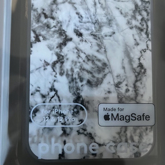 New Marble Print Phone Case Iphone 12 & 12 Pro - Picture 2 of 3